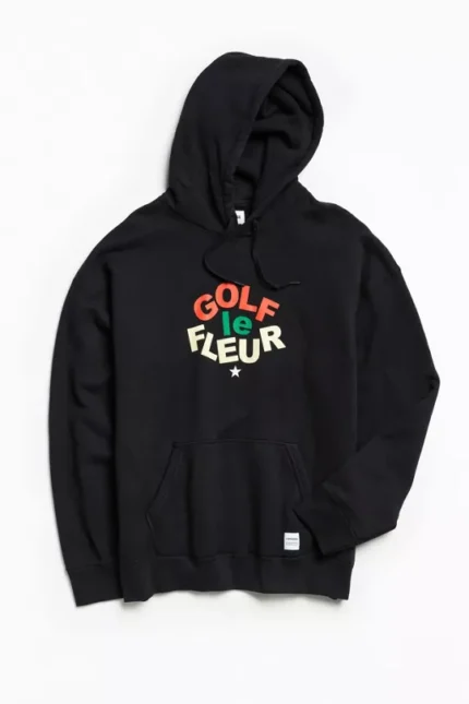 Golf le Fleur Black T-Shirt
