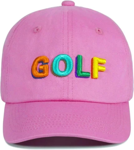 Golf Pink Hat