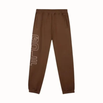 Tyler The Creator Golf Wang Brown Graphic Pant