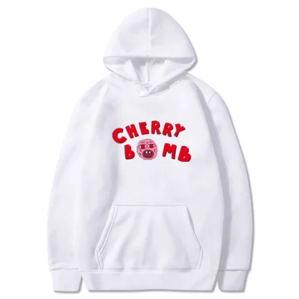White Tyler The Creator Cherry Bomb Hoodie