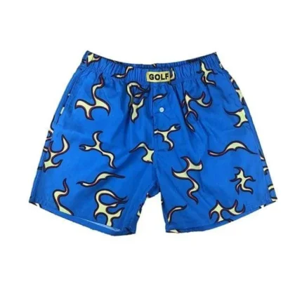 Tyler The Creator Flame Golf Shorts
