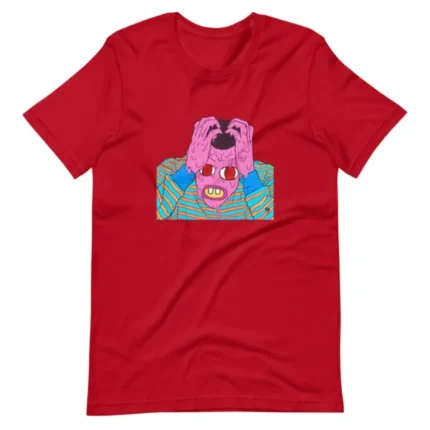 Cherry Bomb Sad Art Red Shirts